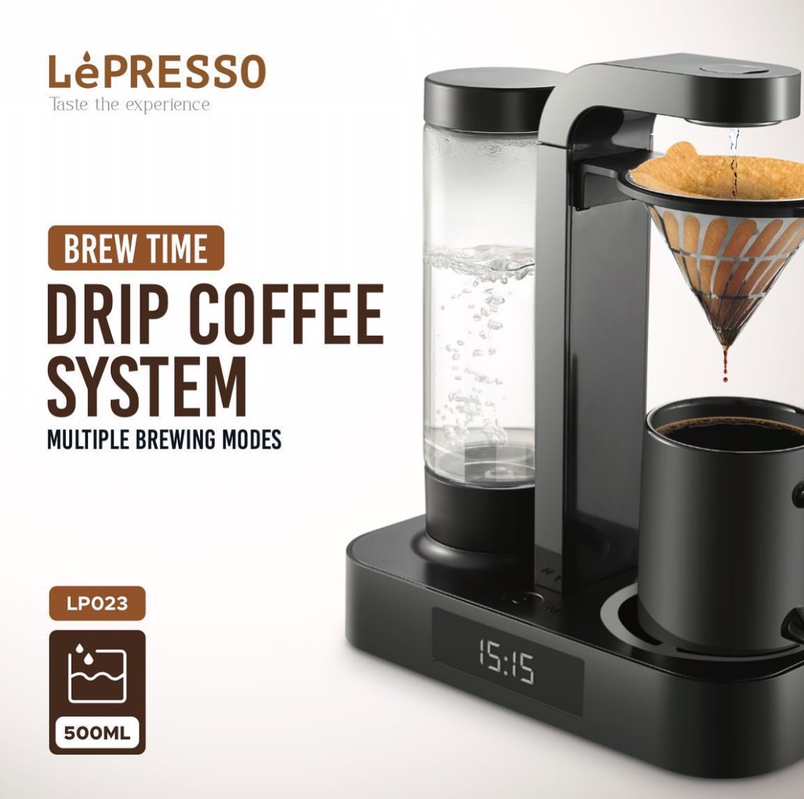 ماكينة تحضير القهوة المقطرة LéPRESSO LP023 ☕✨ - Image 2